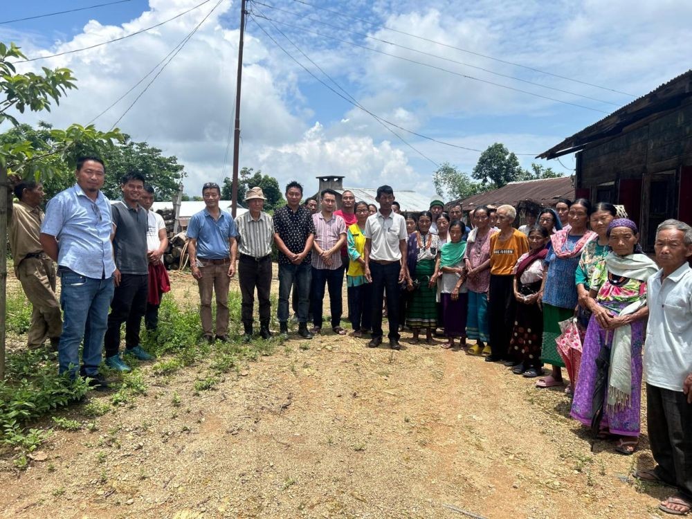 DPO, NCD Zunheboto along with medical officers, staffs and village council leaders during awareness cum medical health camp at Phushumi village on June 22. (Photo Courtesy: DPO, NCD Zunheboto)